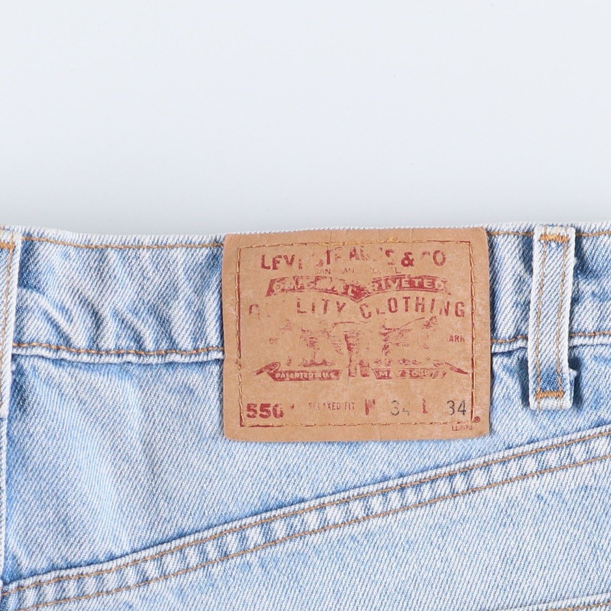 テーパードデニムパンツ メンズw