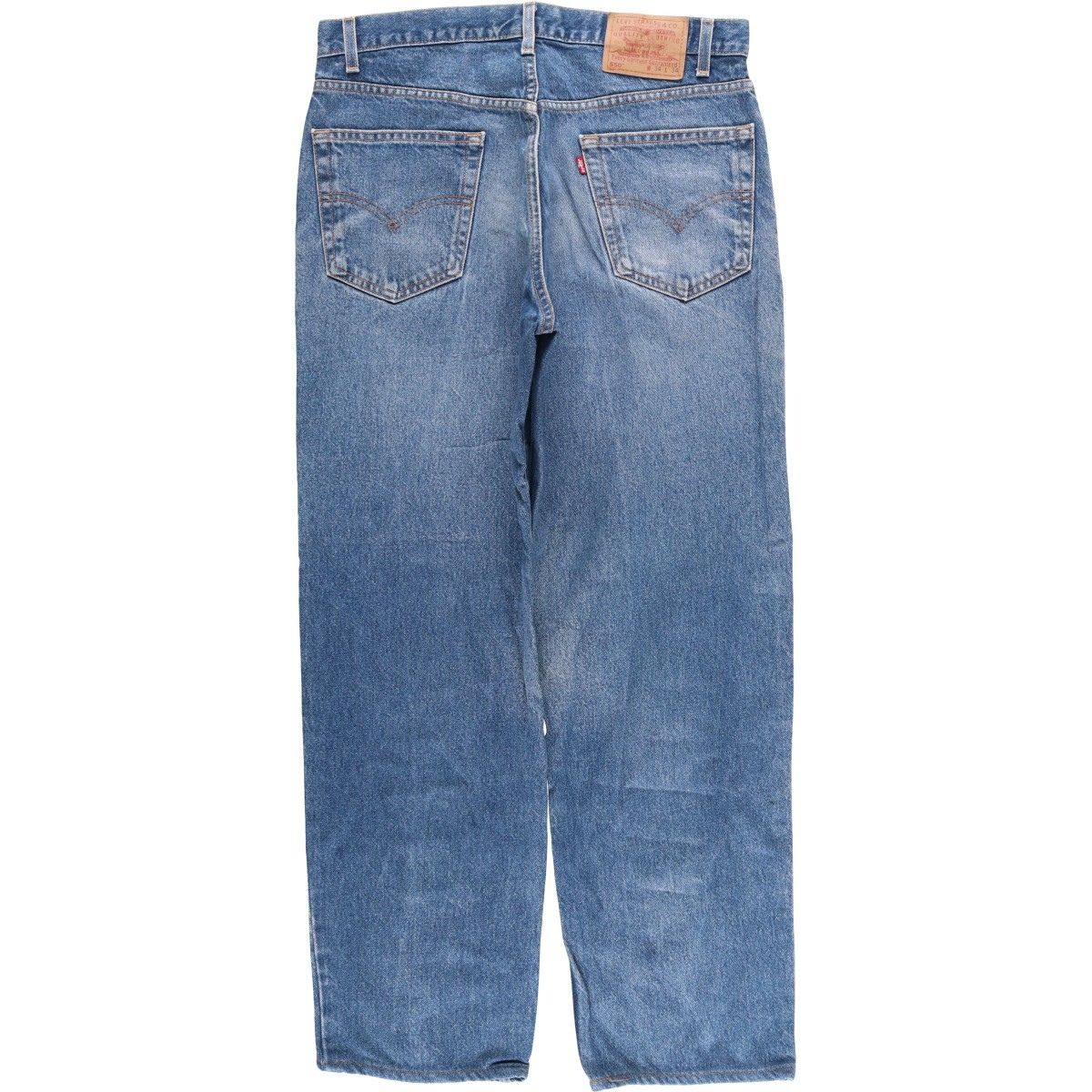 古着 00年代 リーバイス Levi s 550 RELAXED FIT ブラックデニム テーパードデニムパンツ メンズw 34相当|eaa 418496