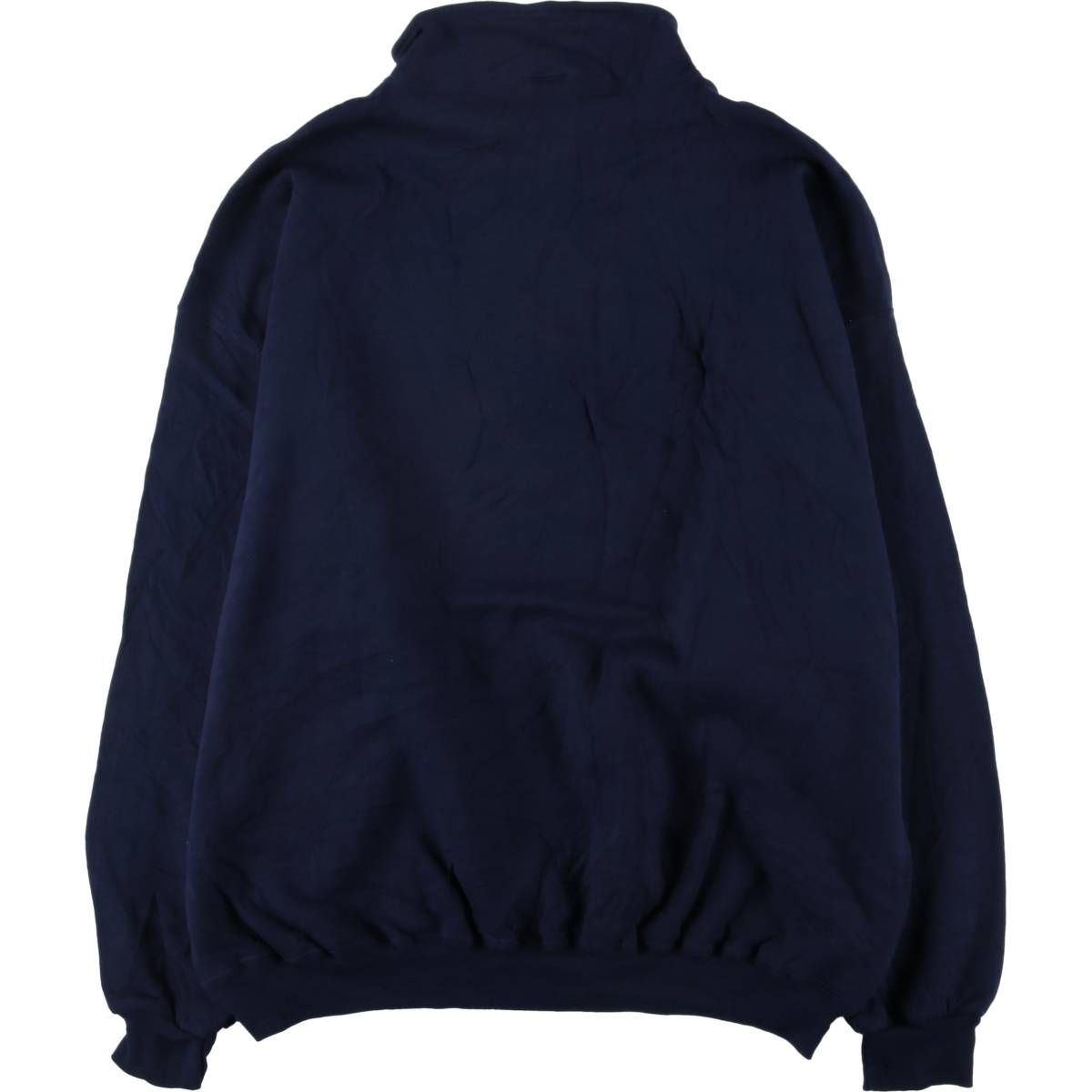 古着 90年代 ラッセル Russell カレッジ ハーフジップスウェットシャツ トレーナー メンズXL相当 ヴィンテージ eaa 418714