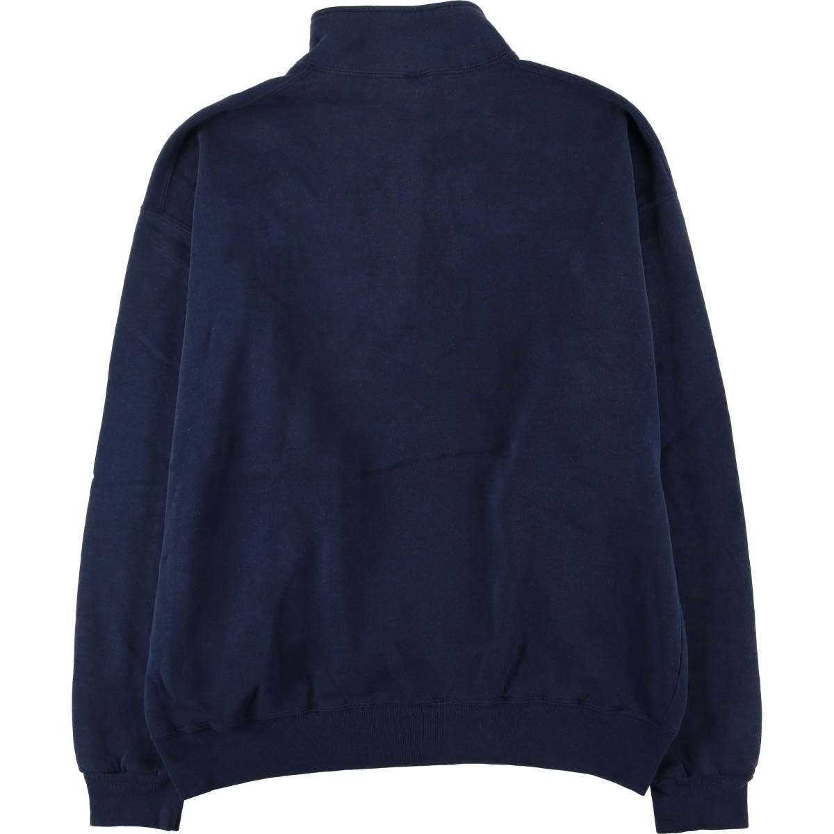 古着 90年代 ラッセル Russell ハーフジップスウェットシャツ トレーナー メンズXL相当 ヴィンテージ eaa 419104