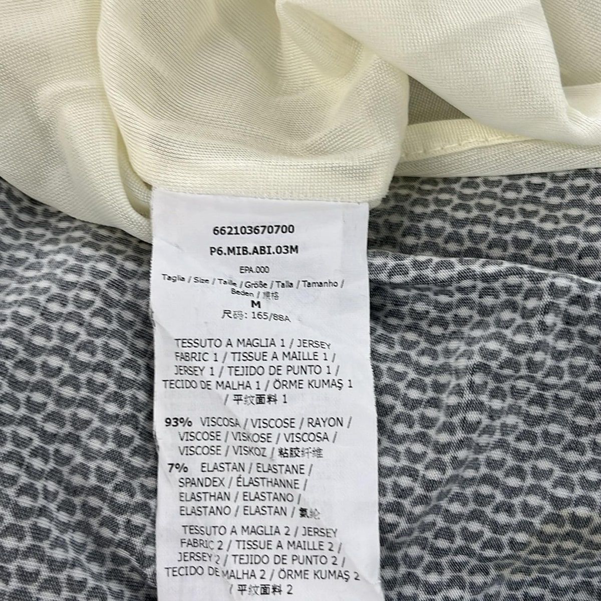  Max Mara STUDIO マックスマーラスタジオ ワンピース サイズM レディース 黒 白 七分袖 ロング その他 ワンピース