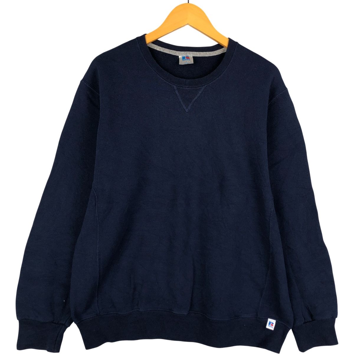 古着 90年代 ラッセル Russell 無地 ブランクスウェットシャツ トレーナー メンズL相当 ヴィンテージ eaa 418233