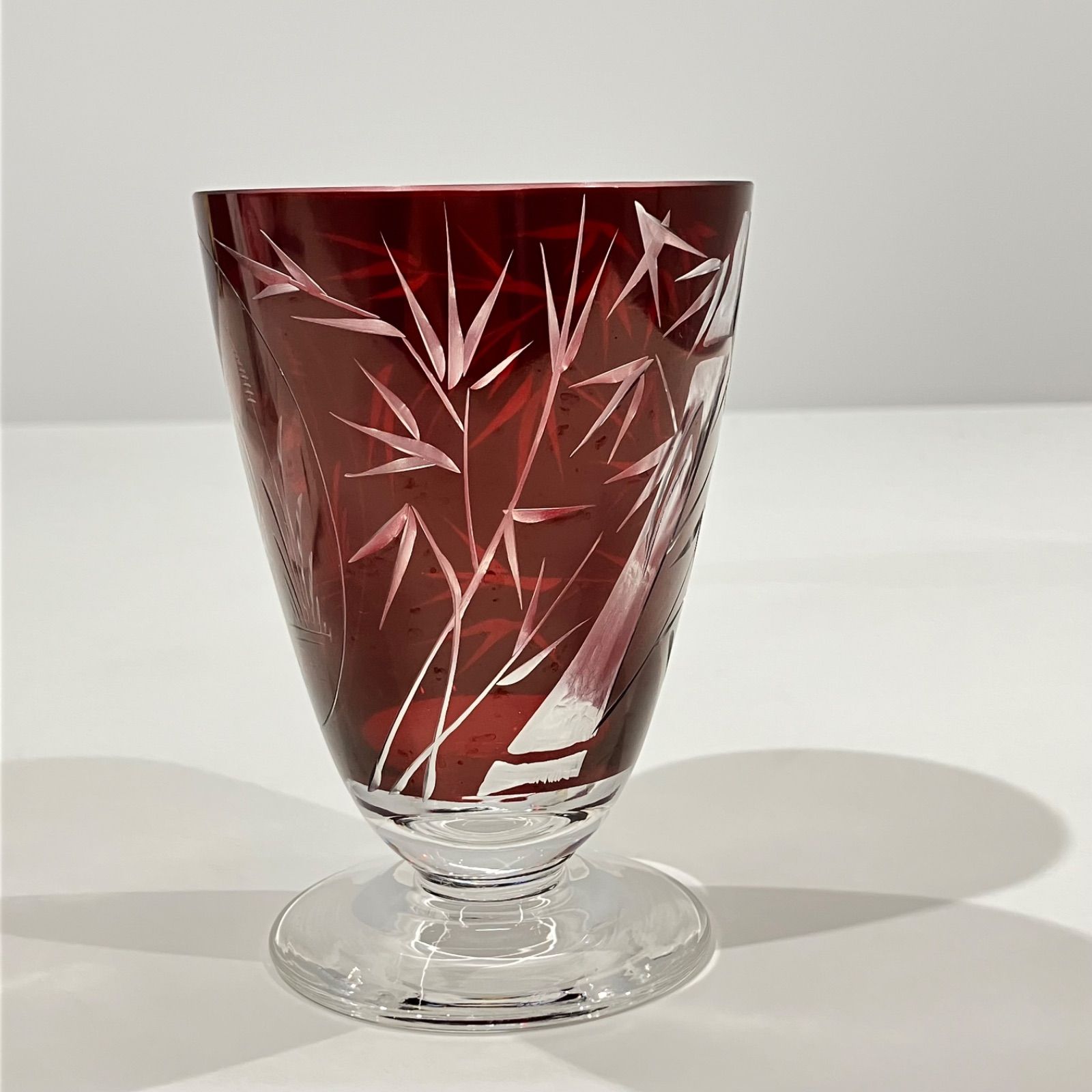 ボヘミアガラス エーゲルマン 2022年干支 猛虎 フリーカップ 【送料