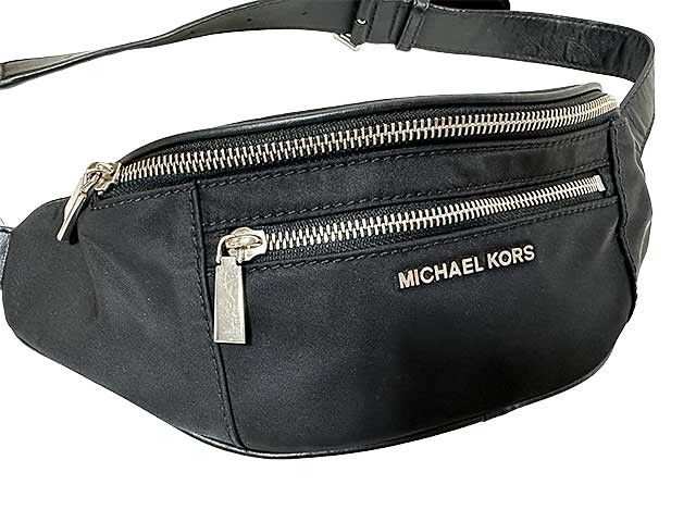MICHAEL KORS マイケルコース バッグ ベルトバッグ ウエストバッグ ブラック ナイロン＿s 10＿セルモアから ＿s-0123-r 10