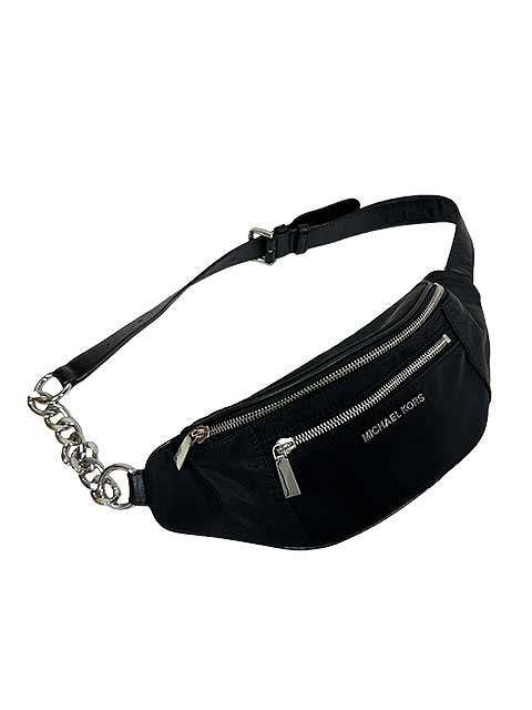 MICHAEL KORS マイケルコース バッグ ベルトバッグ ウエストバッグ ブラック ナイロン＿s 10＿セルモアから ＿s-0123-r 10