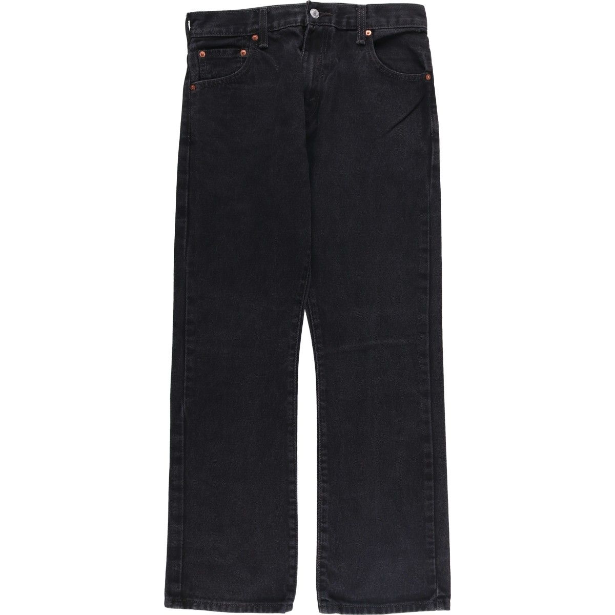 古着 リーバイス Levi s 517 BOOT CUT ブラックデニム ブーツカットデニムパンツ メンズw 30相当 eaa 418622