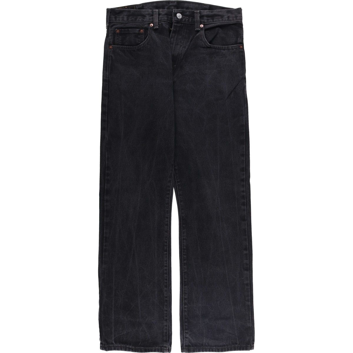 古着 リーバイス Levi s 517 BOOT CUT ブラックデニム ブーツカットデニムパンツ メンズw 31相当 eaa 419691