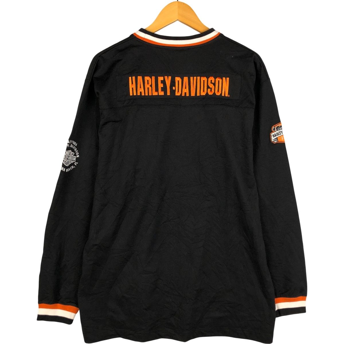 古着 ハーレーダビッドソン Harley-Davidson アドバタイジング スウェットシャツ トレーナー メンズL相当|eaa 419573