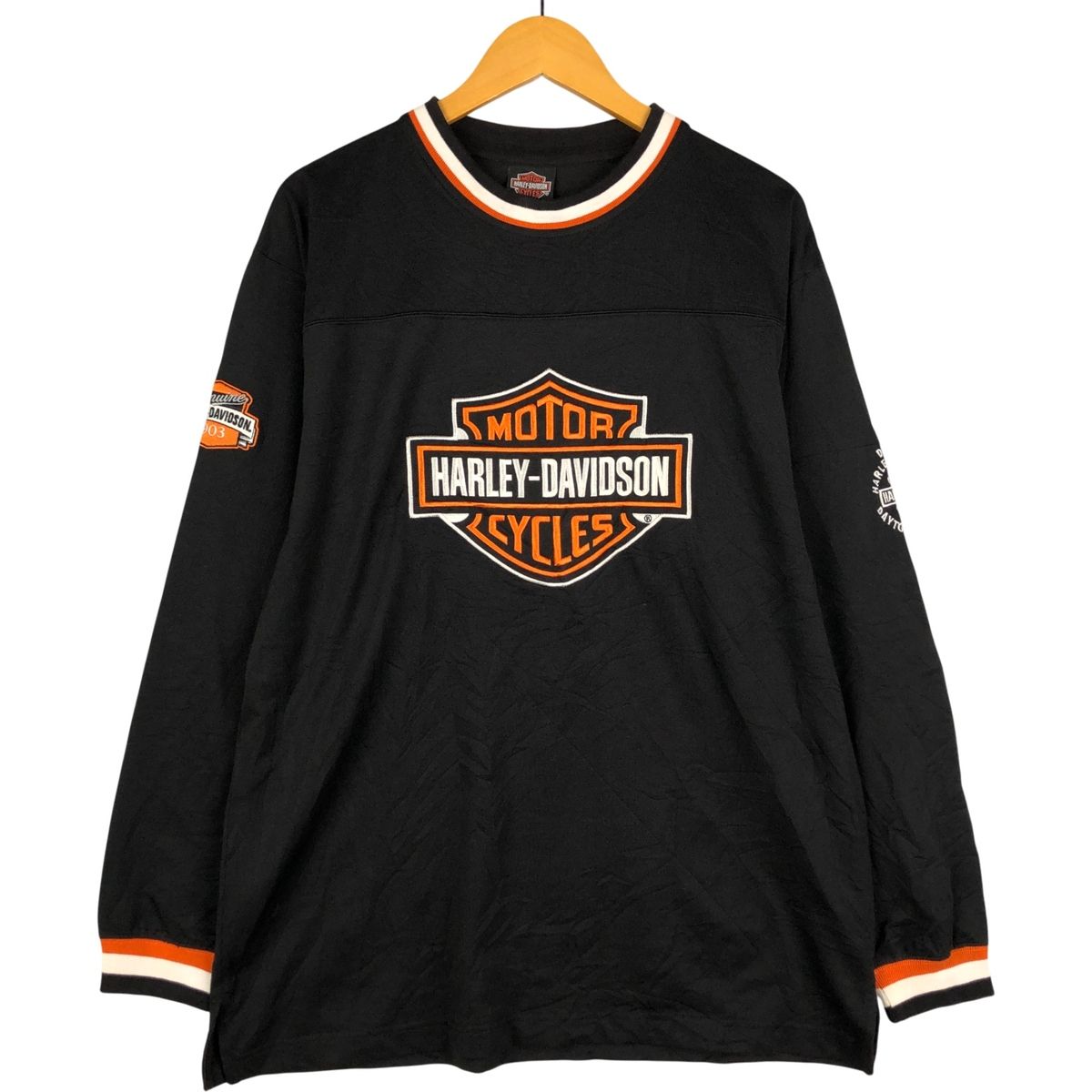 古着 ハーレーダビッドソン Harley-Davidson アドバタイジング スウェットシャツ トレーナー メンズL相当 eaa 419573