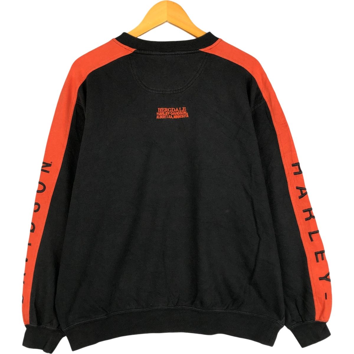 古着 ハーレーダビッドソン Harley-Davidson Vネック アドバタイジング スウェットシャツ トレーナー メンズL相当 eaa 419540 トレーナー スウェット トップス メンズ