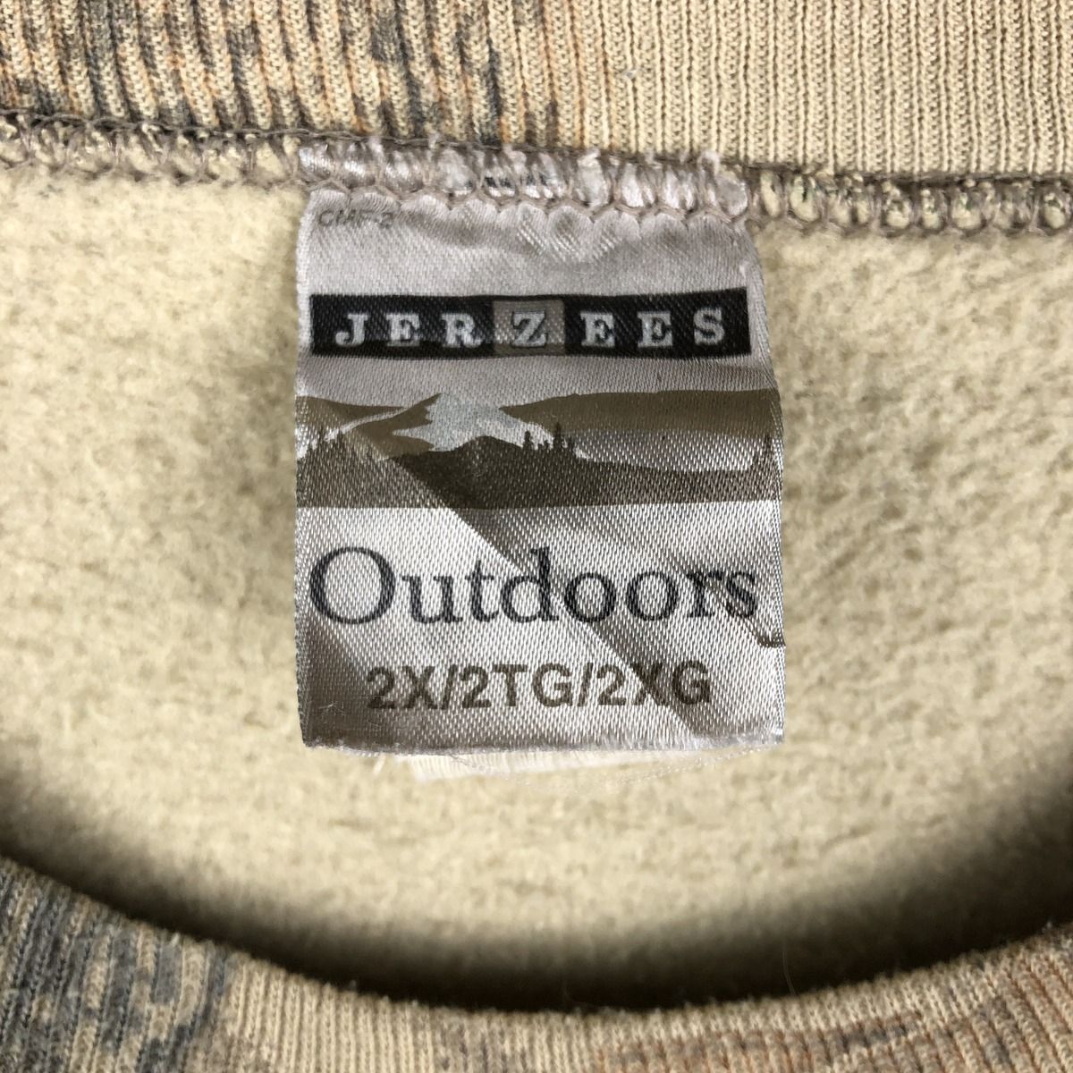 古着 90年代 ジャージーズ Jerzees 迷彩柄 リアルツリーカモ プリント