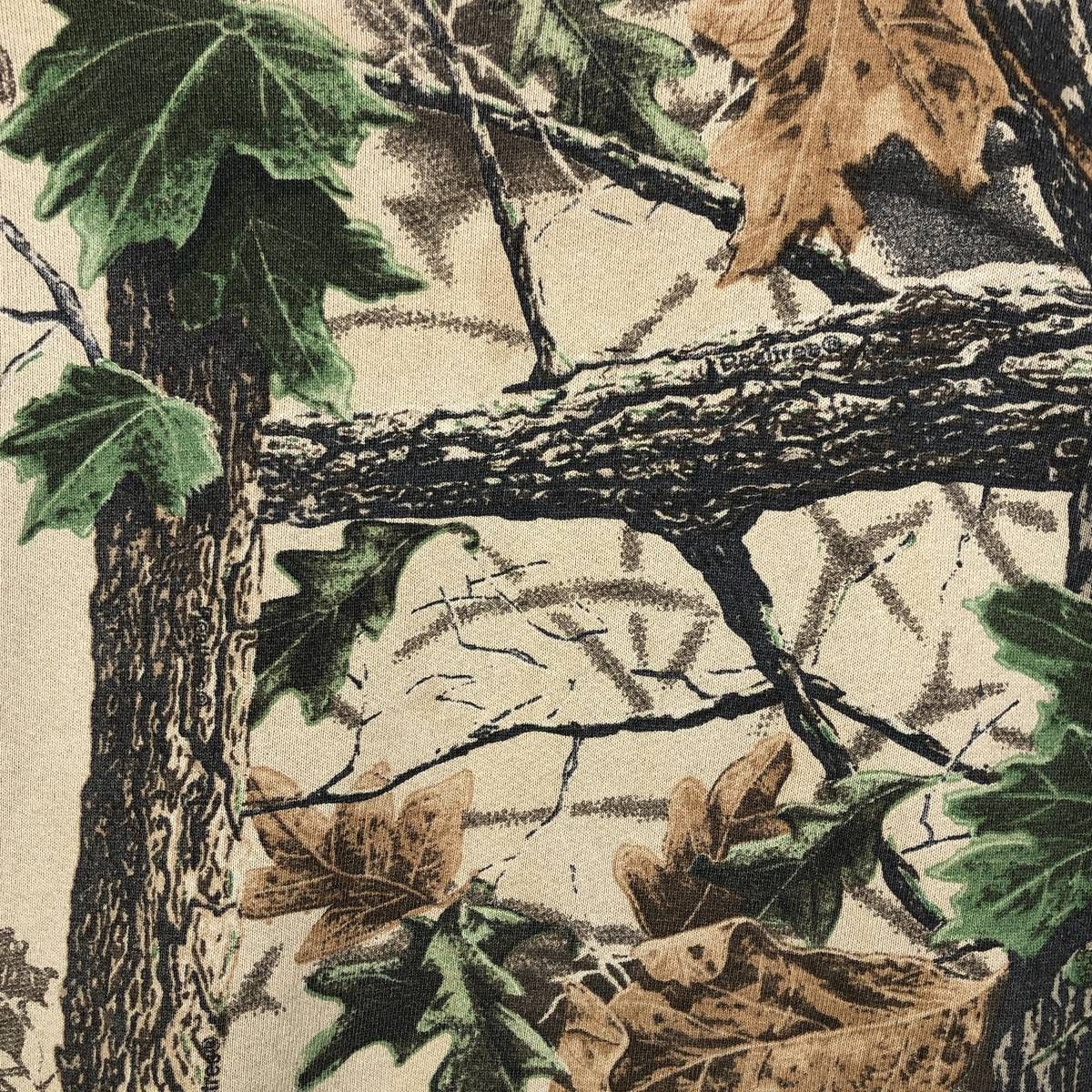 古着 90年代 ジャージーズ Jerzees 迷彩柄 リアルツリーカモ プリント