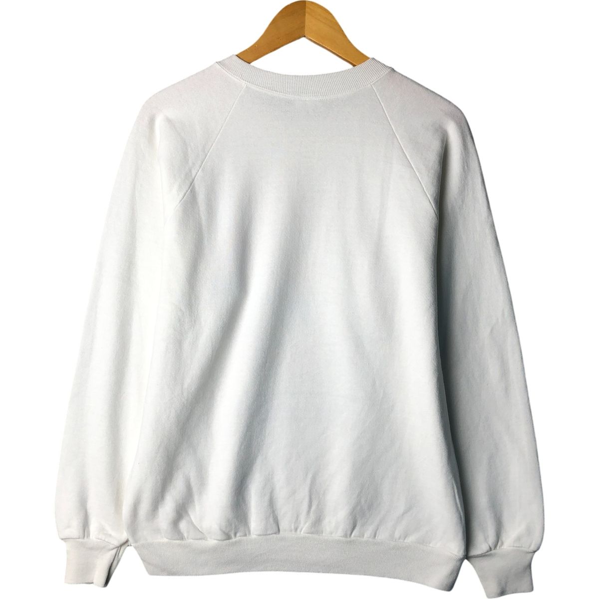 古着 80年代 ディズニー Disney MICKEY MOUSE ミッキーマウス 国旗柄 キャラクタースウェットシャツ トレーナー |eaa 418885