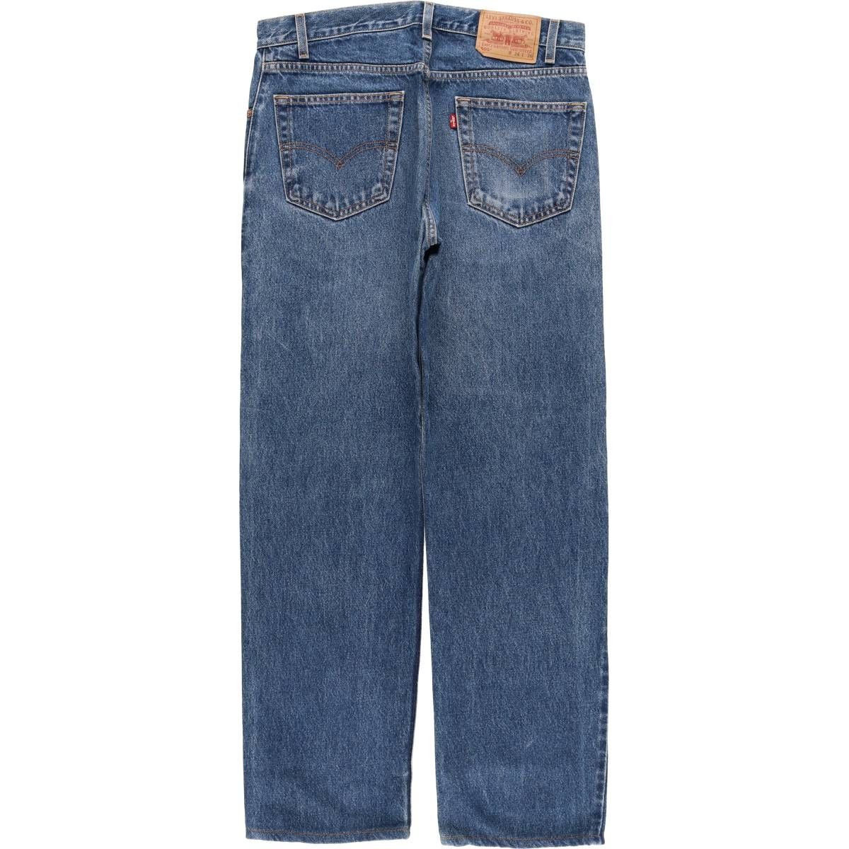 古着 90~00年代 リーバイス Levi s 505 REGULAR FIT LEG テーパードデニムパンツ カナダ製 メンズw 34相当|eaa 480024