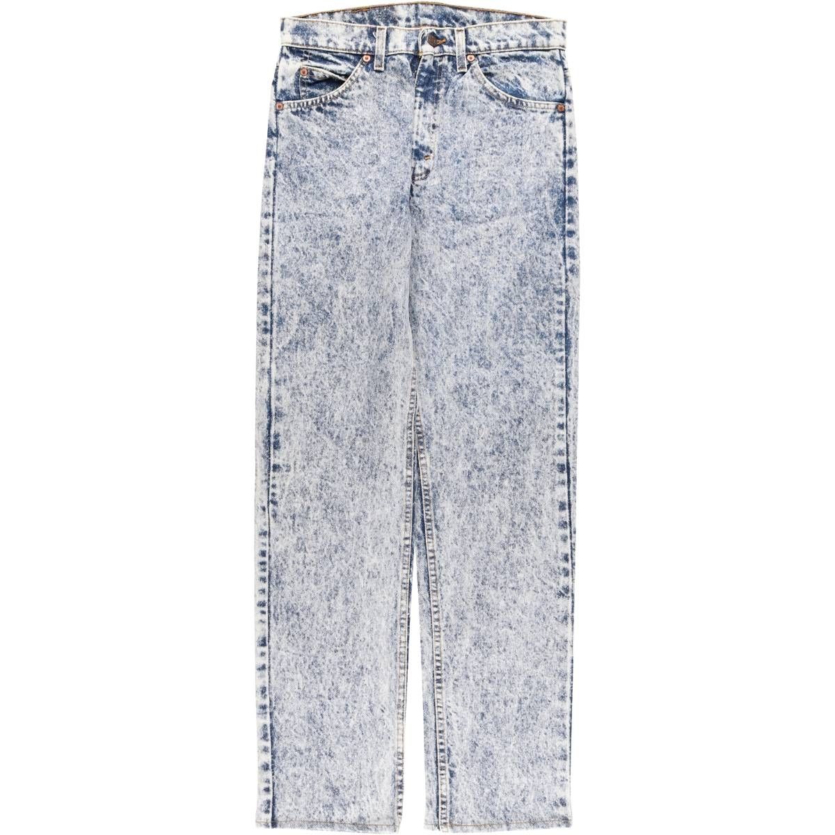 古着 90 00年代 リーバイス Levi s 40505 0209 オレンジタブ ケミカルウォッシュ テーパードデニムパンツ メンズw 30相当 eaa 419379