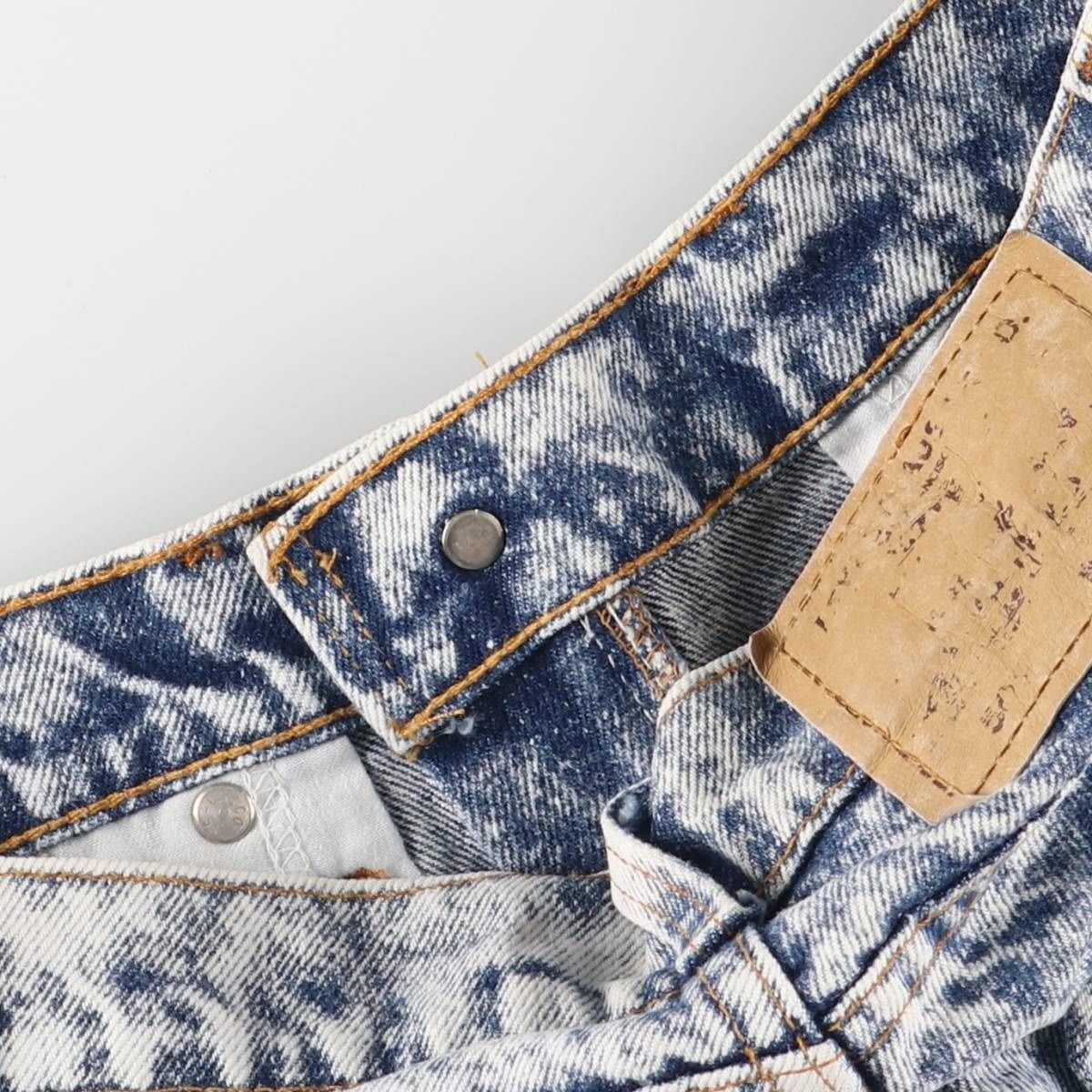  古着 90 00年代 リーバイス Levi s 40505 0209 オレンジタブ ケミカルウォッシュ テーパードデニムパンツ メンズw 30相当 eaa 419379 その他 メンズ