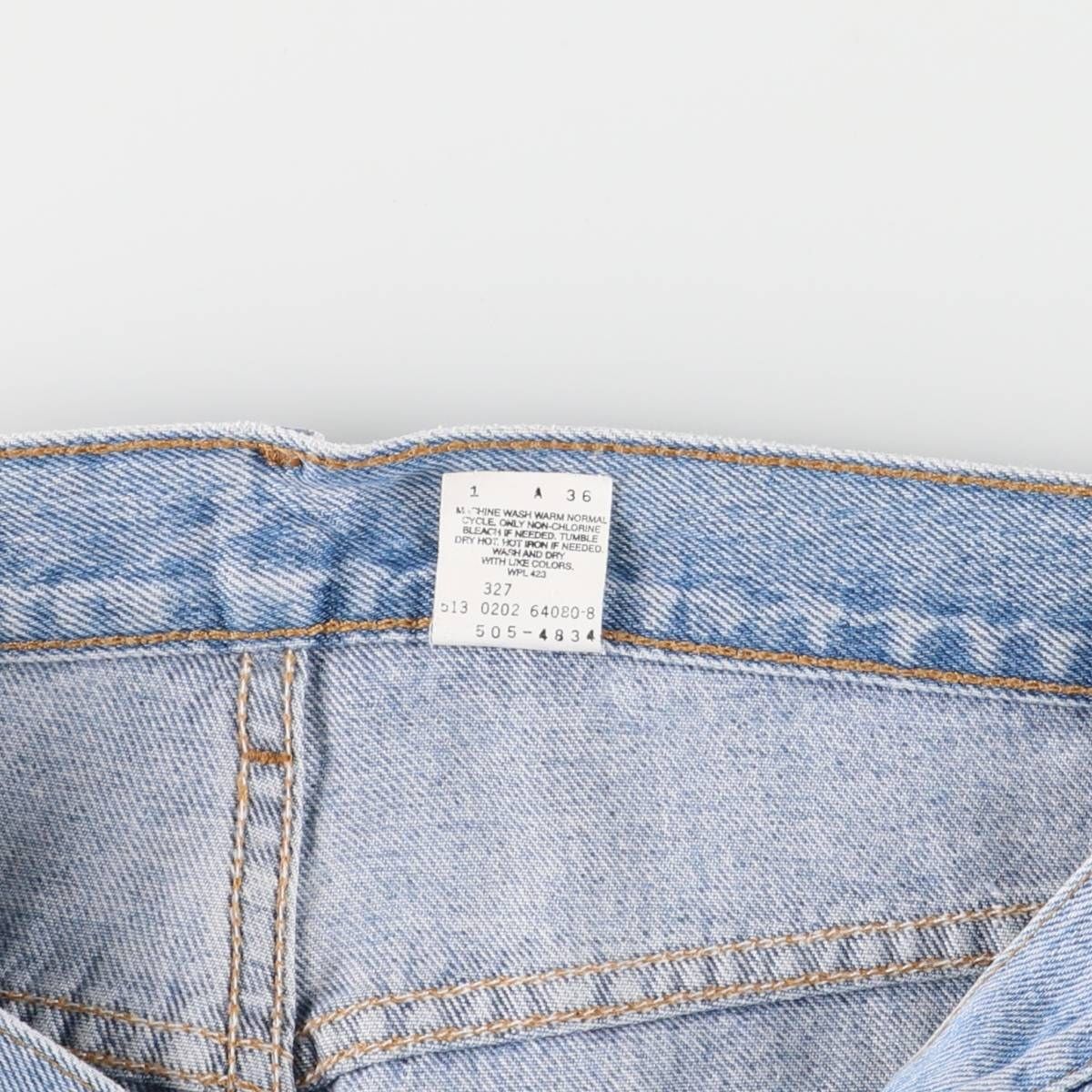 古着 00年代 リーバイス Levi s 505-4834 REGULAR FIT LEG テーパードデニムパンツ メンズw 34相当|eaa 480118 口コミ多数 その他 