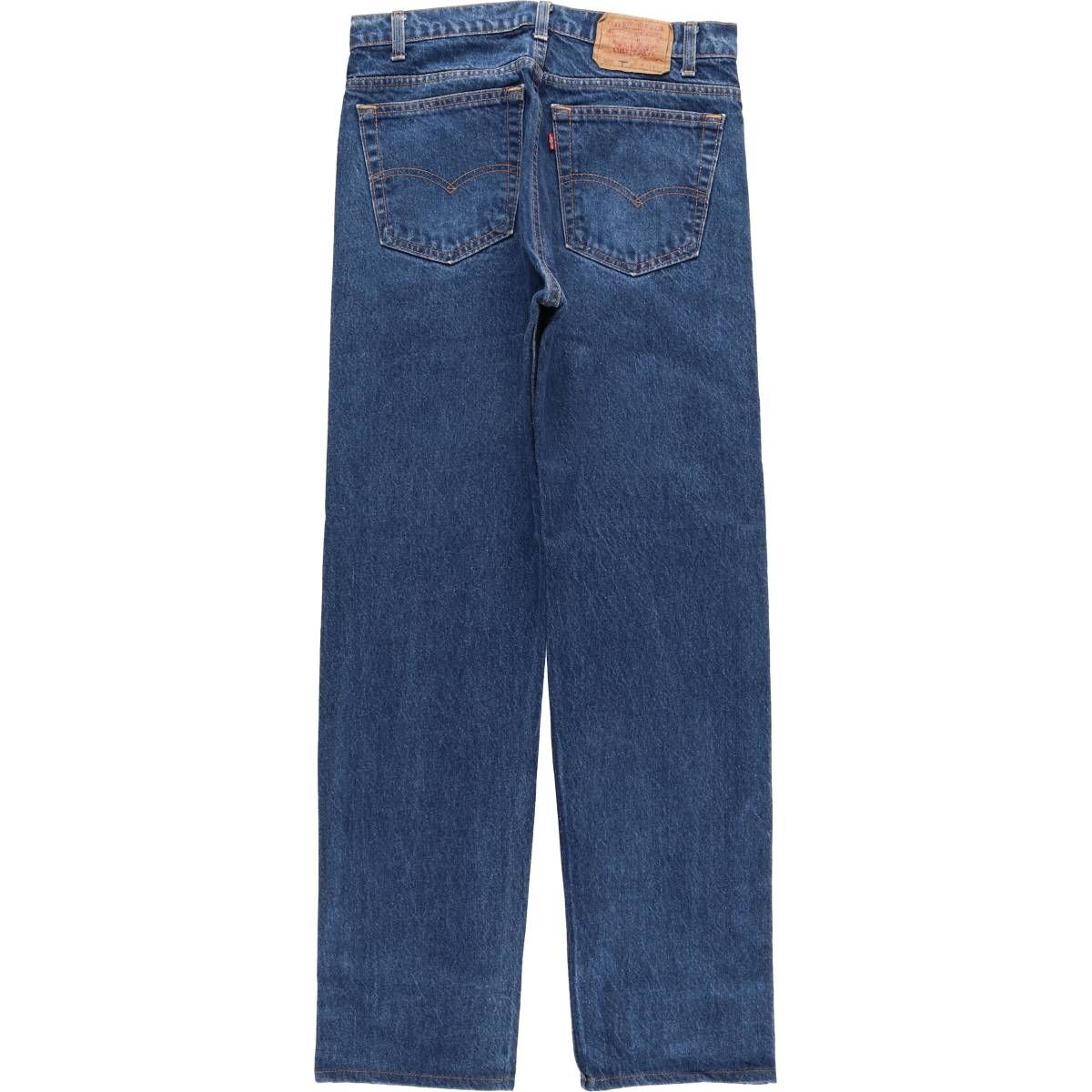 古着 90 00年代 リーバイス Levi s 505 0217 REGULAR FIT LEG テーパードデニムパンツ メンズw 31相当 eaa 480124
