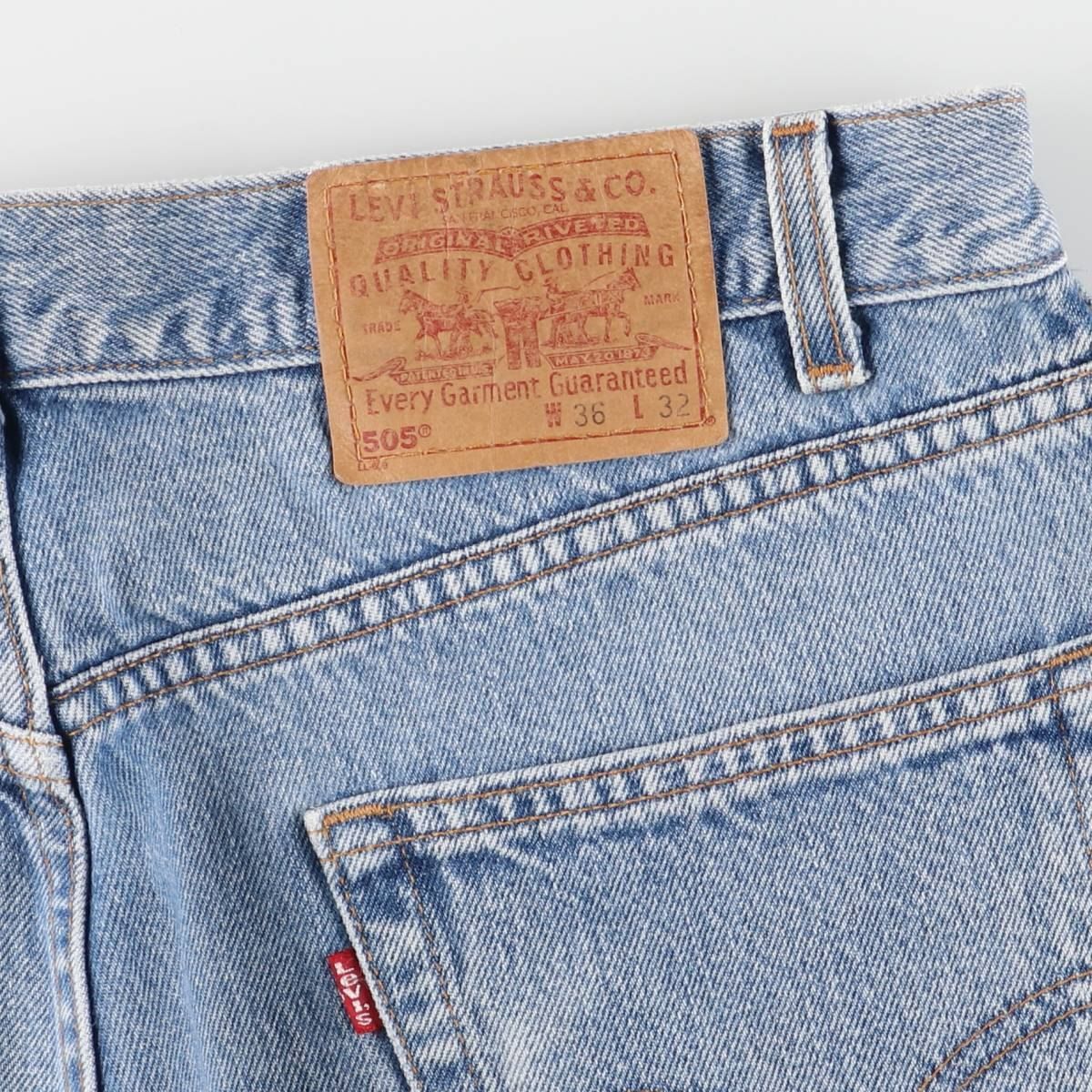 LEG テーパードデニムパンツ