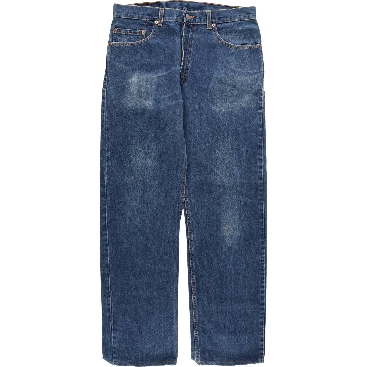 古着 00年代 リーバイス Levi s 505 REGULAR FIT LEG テーパードデニムパンツ メンズw 34相当 eaa 419023