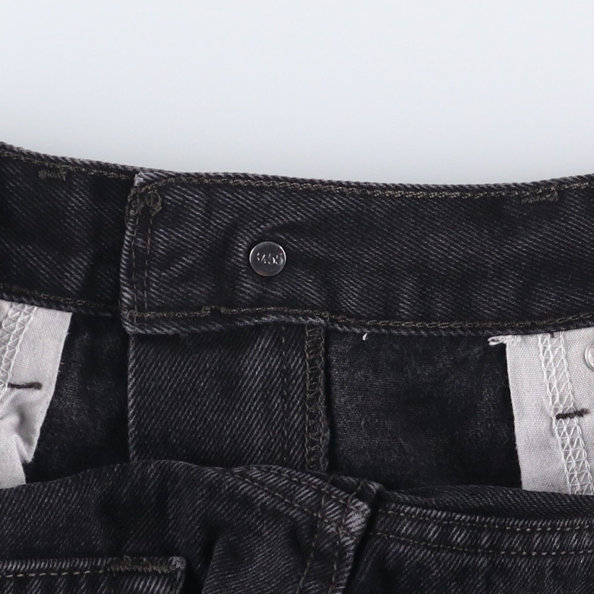 古着 00年代 リーバイス Levi s 505 REGULAR FIT ブラックデニム テーパードデニムパンツ メンズw 34相当|eaa 419418 人気商品 ストレッチデニム