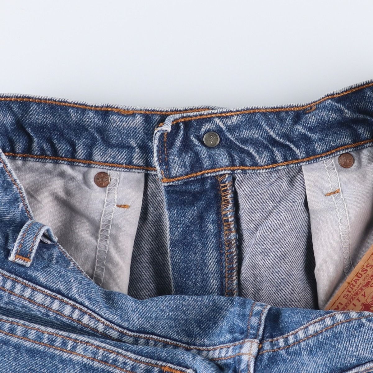 古着 90年代 リーバイス Levi s 00505-0216 REGULAR FIT LEG テーパードデニムパンツ メンズw 31相当 ヴィンテージ|eaa 480128