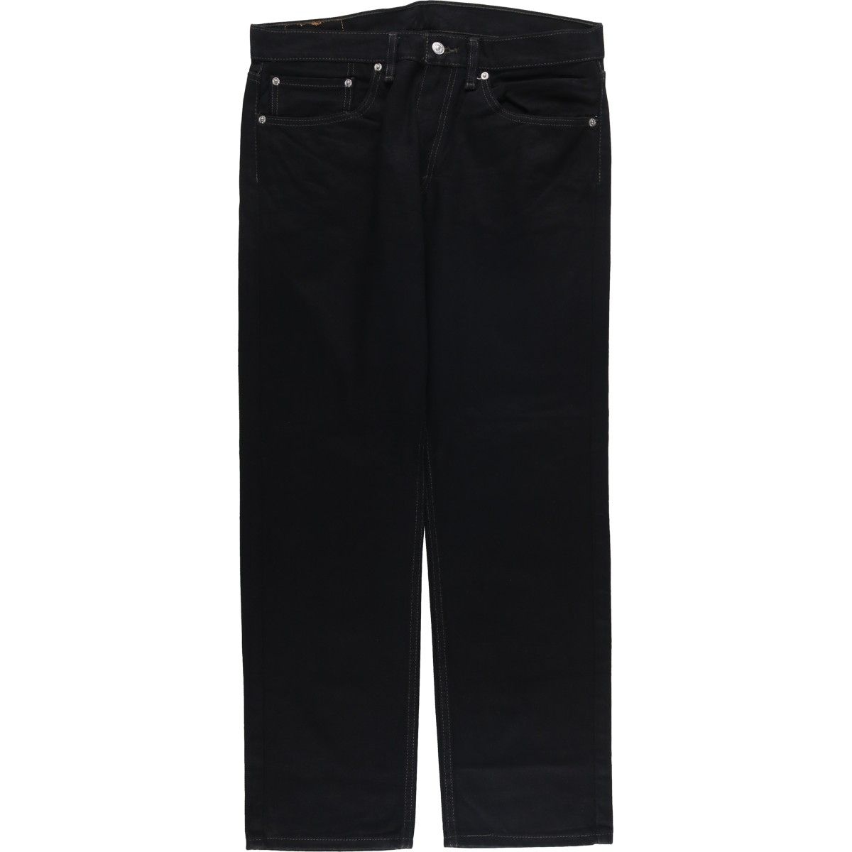 古着 リーバイス Levi s 505 ブラックデニム テーパードデニムパンツ メンズw 35相当 eaa 418712