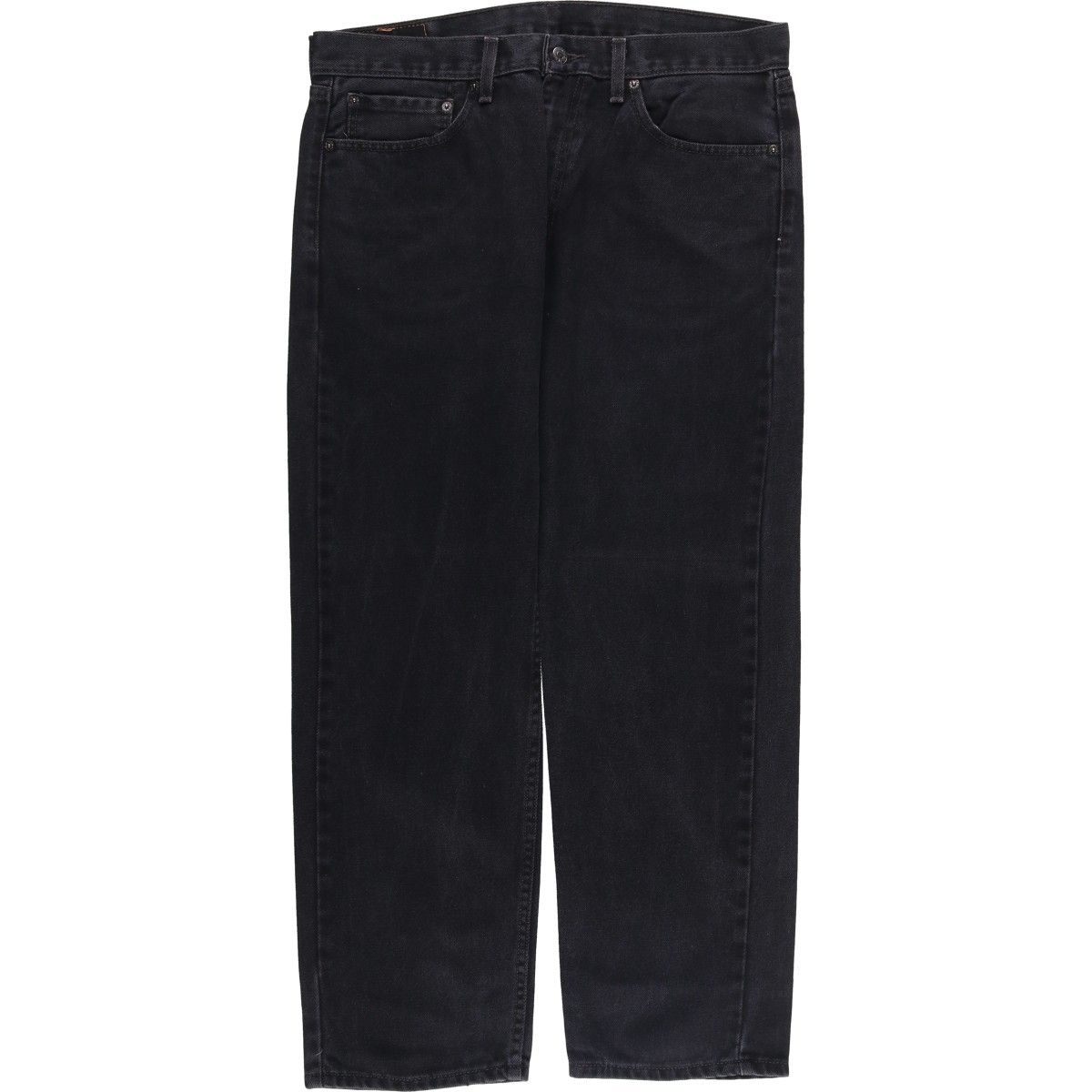 古着 リーバイス Levi s 505 ブラックデニム テーパードデニムパンツ メンズw 36相当|eaa 419871