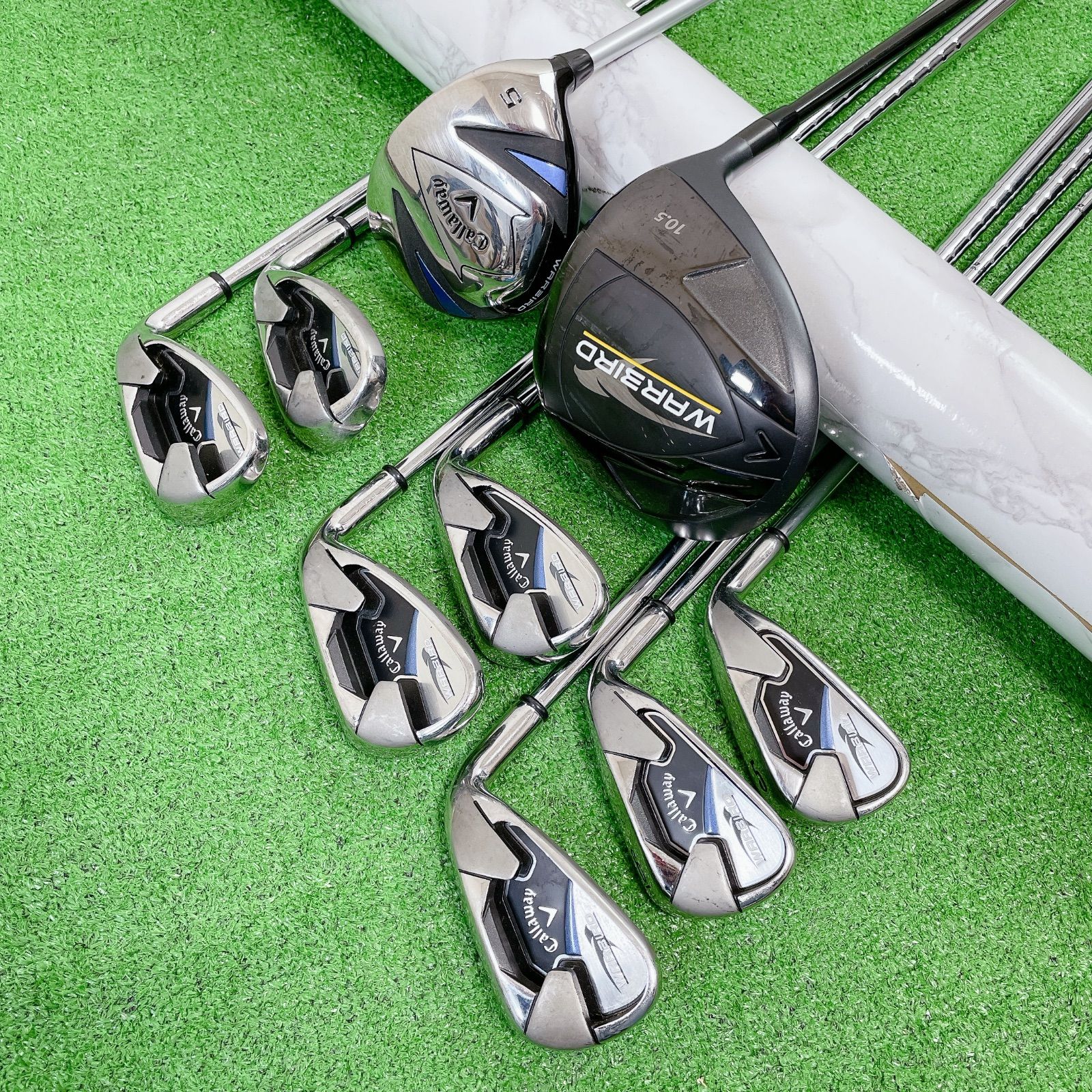 CALLAWAY WARBIRD ゴルフクラブセット 9本 flexS キャロウェイ WARBIRD ウォーバード メンズゴルフクラブセット S