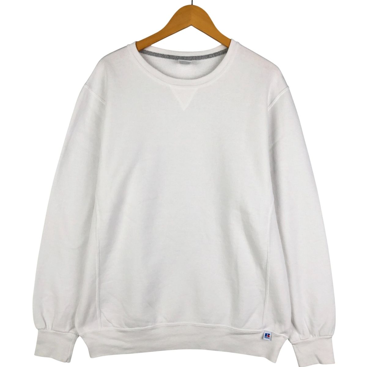 古着 90年代 ラッセル Russell 無地 ブランクスウェットシャツ トレーナー メンズL相当 ヴィンテージ|eaa 418463