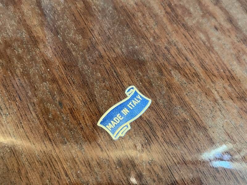 PATURZO GIOVANNI イタリア製 象嵌 トレイ 木製 アンティーク