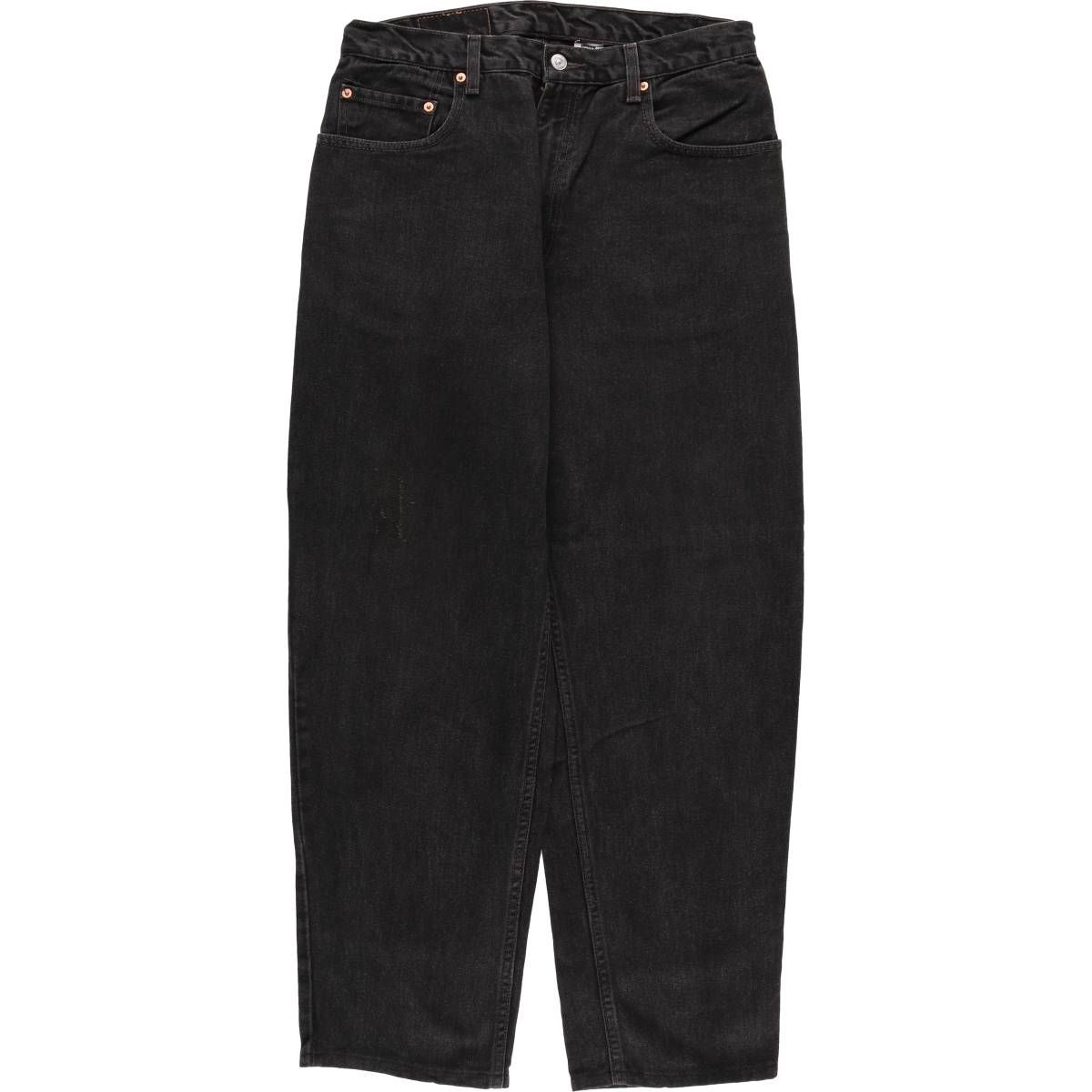 古着 00年代 リーバイス Levi s 560 0260 ブラックデニム テーパードデニムパンツ メンズw 33相当 eaa 419254