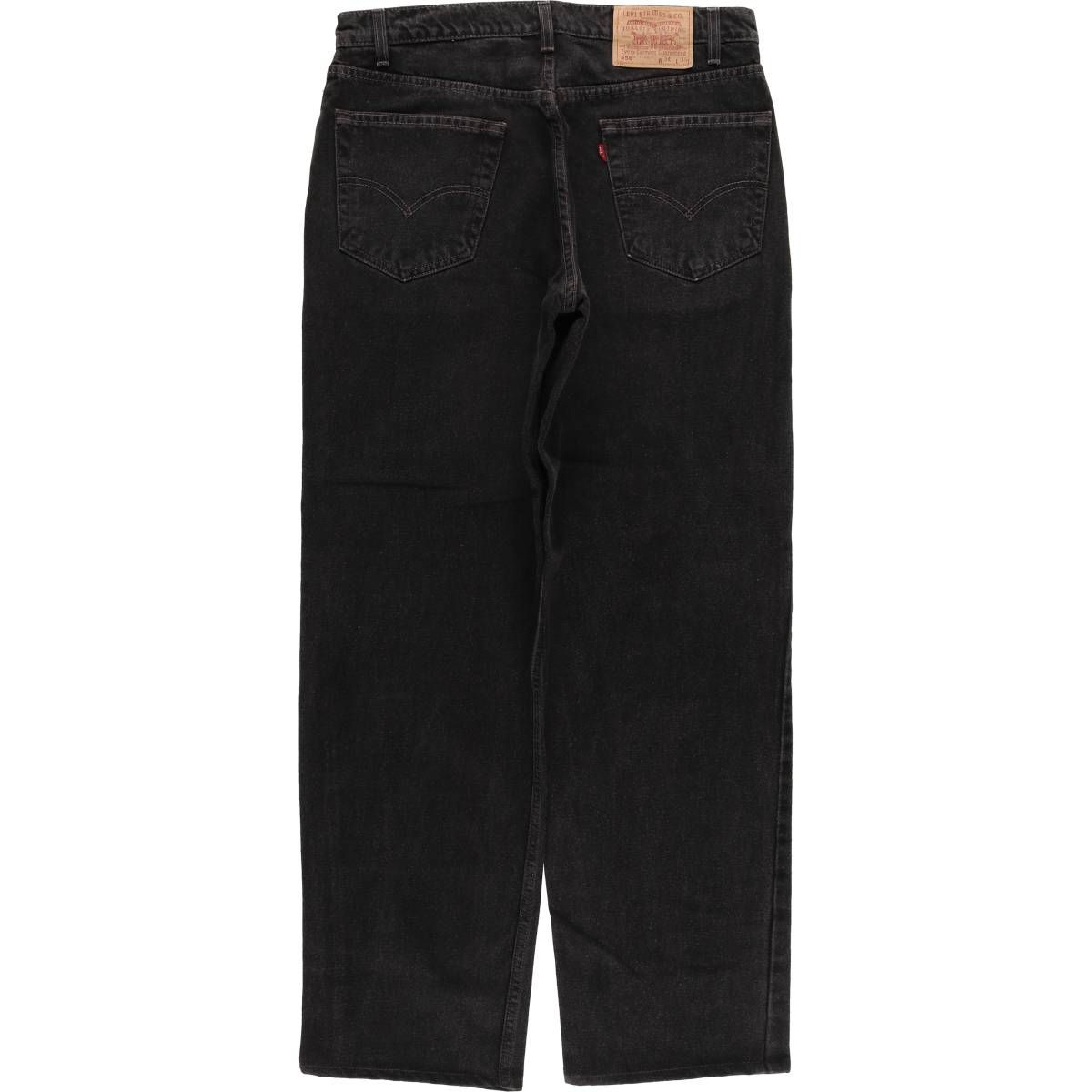 古着 90年代 リーバイス Levi s 550 0260 ブラックデニム テーパードデニムパンツ メンズw 34相当 ヴィンテージ eaa 419514