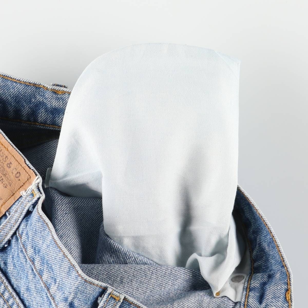 テーパードデニムパンツ メンズw