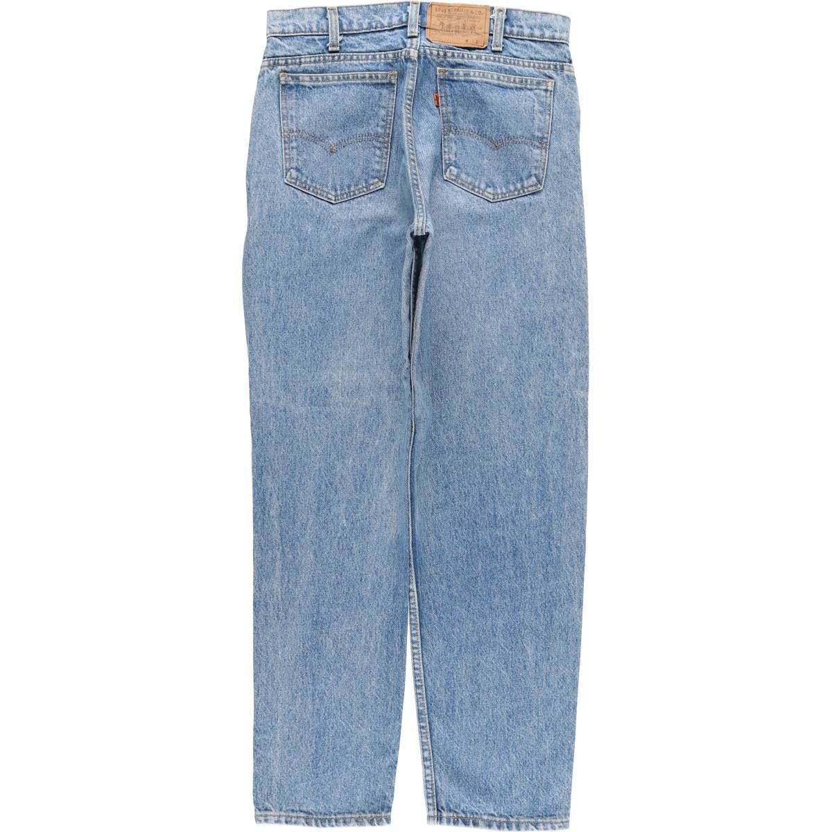 古着 80年代 リーバイス Levi s 550 0213 オレンジタブ テーパードデニムパンツ メンズw 31相当 ヴィンテージ eaa 419134