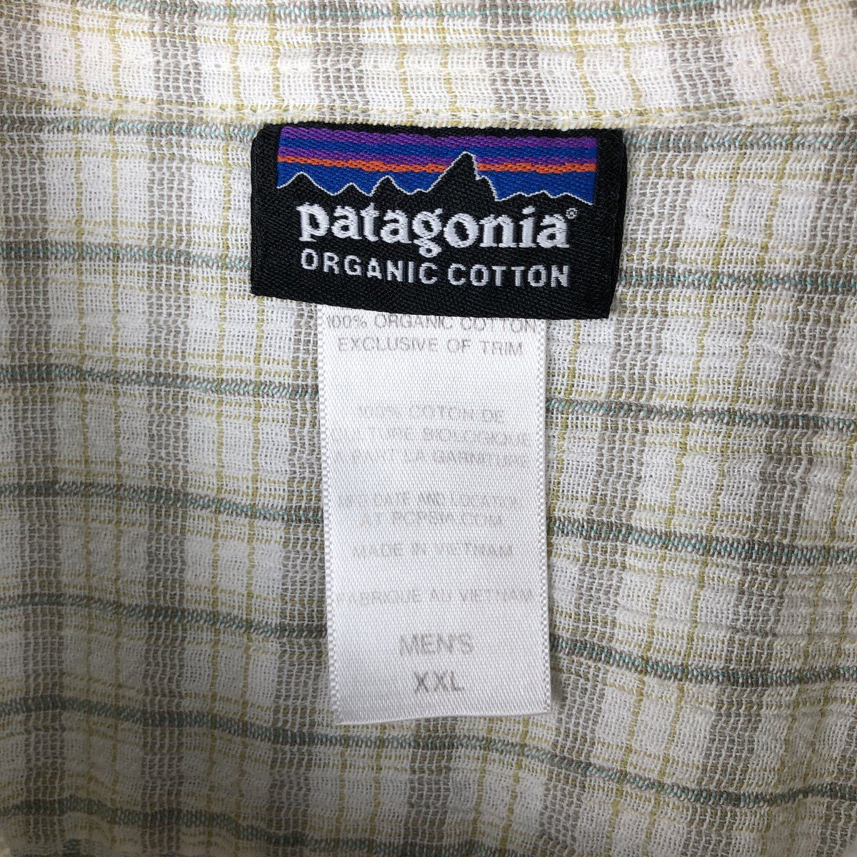 古着 パタゴニア Patagonia 52921SP14 シアサッカー 半袖 チェック