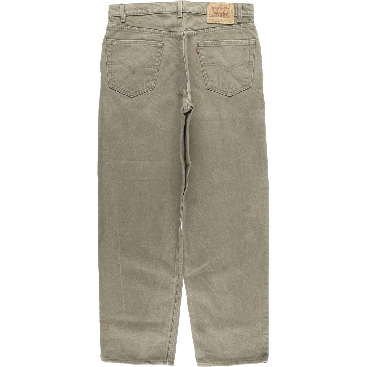 古着 90年代 リーバイス Levi s 550 0232 テーパードデニムパンツ メンズw 35相当 ヴィンテージ eaa 418930