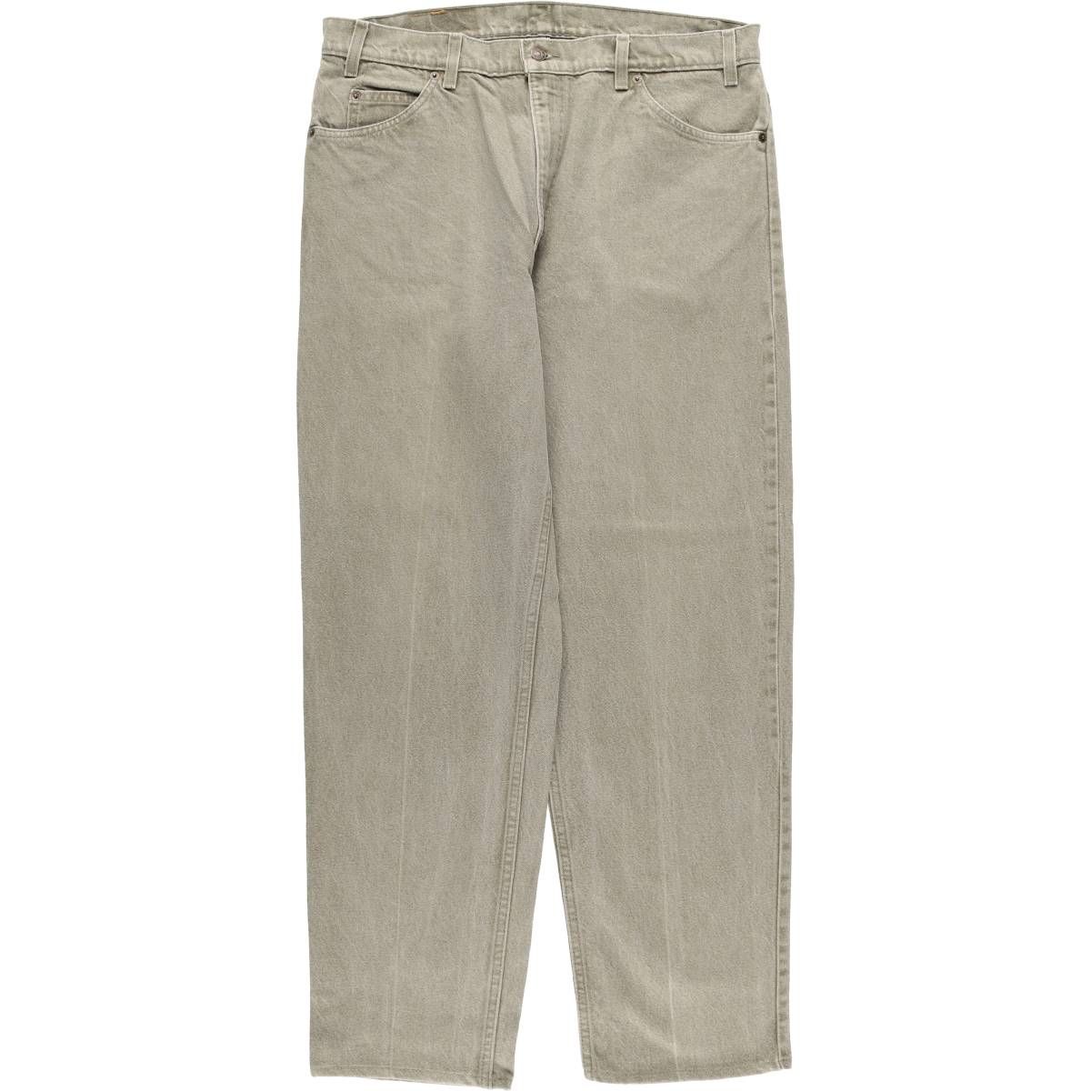 古着 90年代 リーバイス Levi s 550-0232 オレンジタブ テーパードデニムパンツ メンズw 36相当 ヴィンテージ|eaa 419522