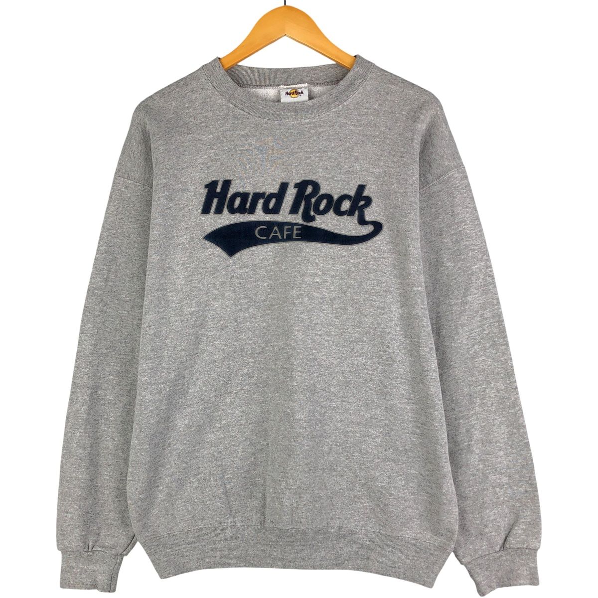 古着 HARD ROCK CAFE ハードロックカフェ アドバタイジング スウェットシャツ トレーナー メンズL相当 eaa 480196