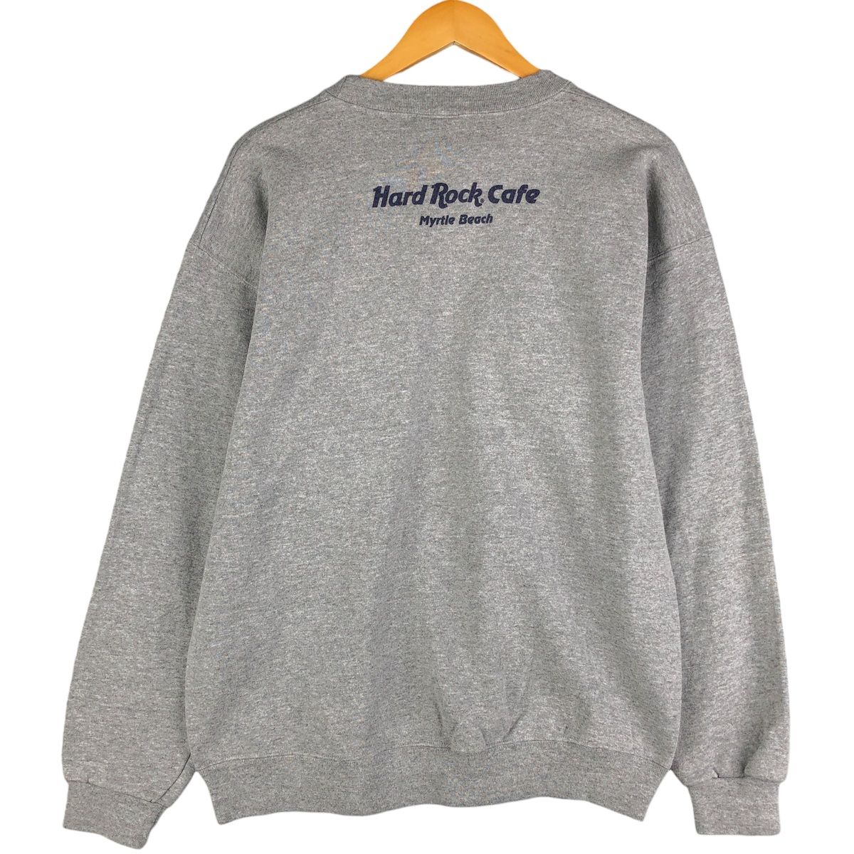 古着 HARD ROCK CAFE ハードロックカフェ アドバタイジング スウェットシャツ トレーナー メンズL相当 eaa 480196