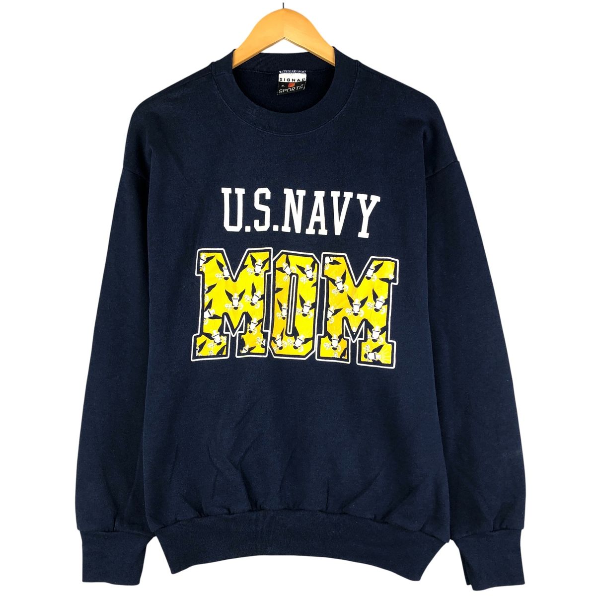 古着 90年代 SIGNAL U.S.NAVY アメリカ海軍 ミリタリー プリント