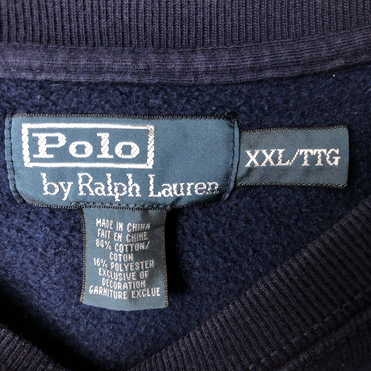 古着 ラルフローレン Ralph Lauren POLO by ワンポイントロゴスウェットシャツ トレーナー メンズXXL相当|eaa 480719