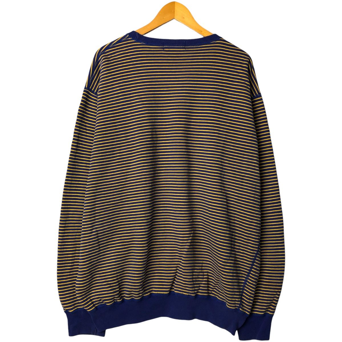 古着 ラルフローレン Ralph Lauren POLO by ボーダー柄 スウェットシャツ トレーナー メンズXL相当|eaa 482382