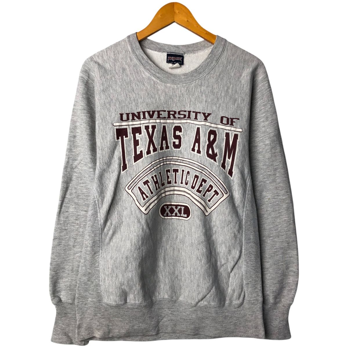 古着 90年代 ジャンスポーツ カレッジスウェットシャツ トレーナー メンズM相当 ヴィンテージ|eaa 482343