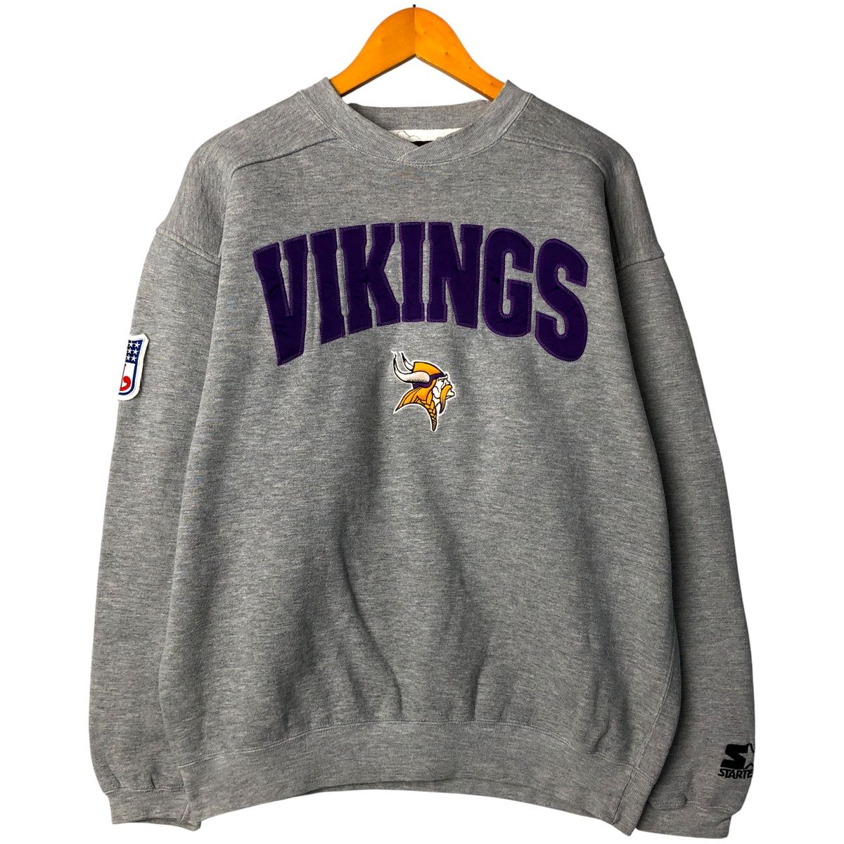古着 スターター Starter NFL MINNESOTA VIKINGS ミネソタバイキングス 