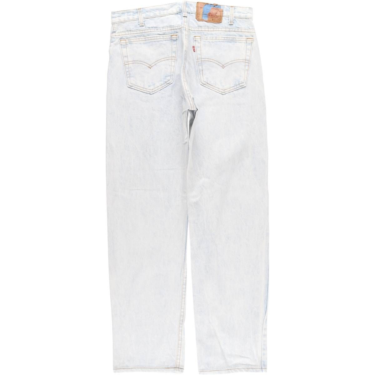 古着 90年代 リーバイス Levi s 505 ケミカルウォッシュ テーパードデニムパンツ メンズw 33相当 ヴィンテージ eaa 419904