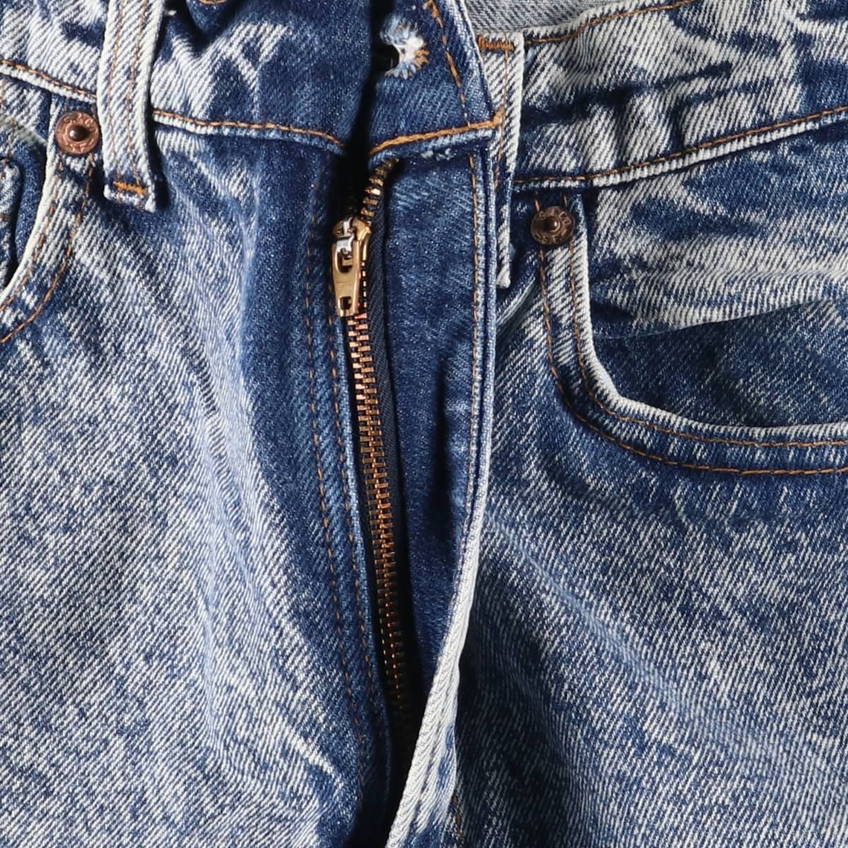 テーパードデニムパンツ メンズw