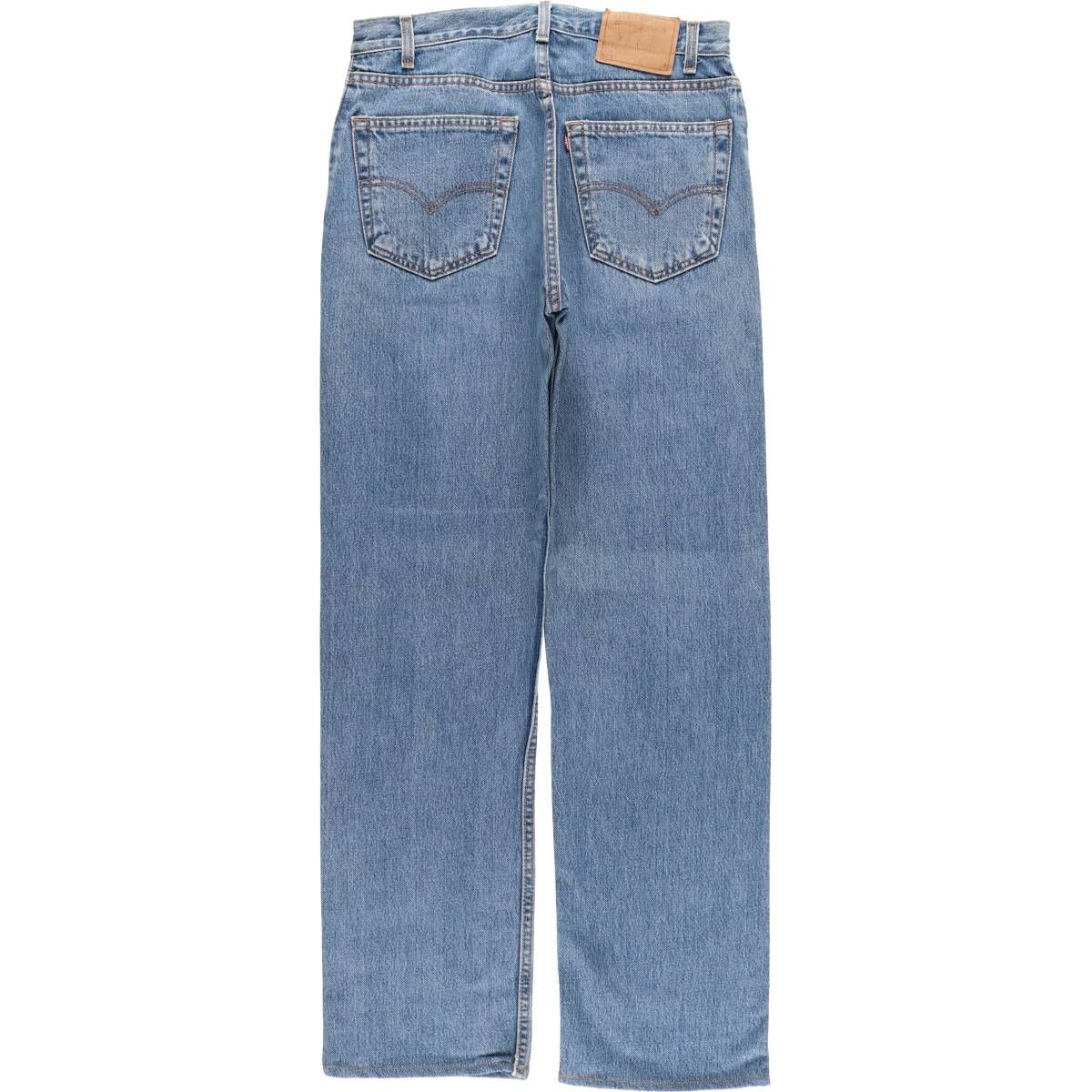 古着 00年代 リーバイス Levi s 505 REGULAR FIT テーパードデニムパンツ メンズw 32相当 eaa 419368