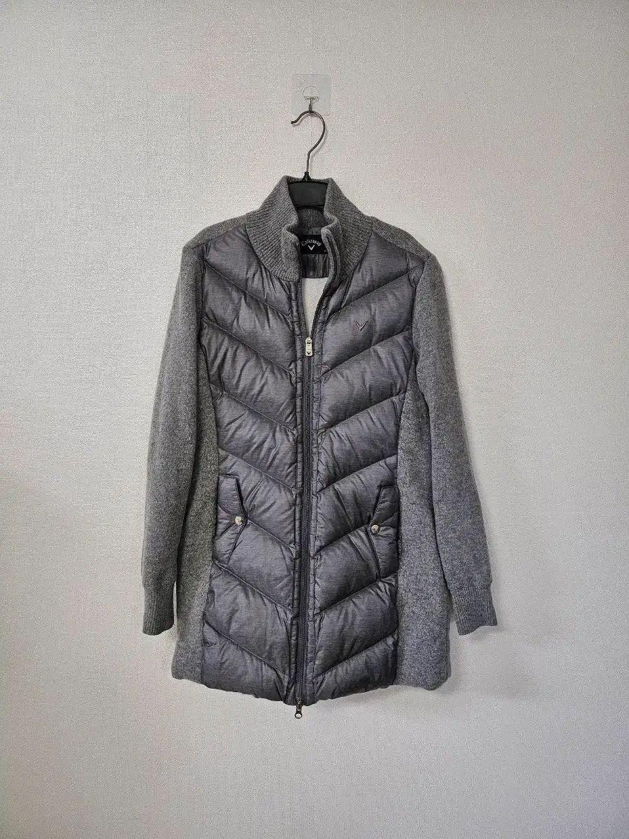 キャロウェイ レディース ニット ダウン ジップアップ アウター