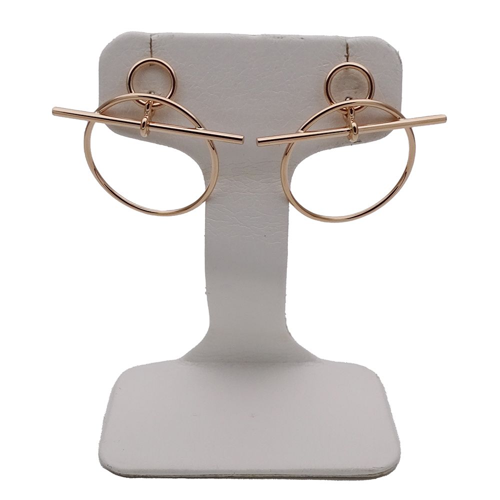 エルメス HERMES ピアス レディース ブランド 750PG エシャペ PM